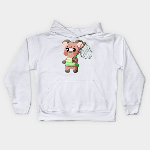 Melba. Kids Hoodie by scribblekisses